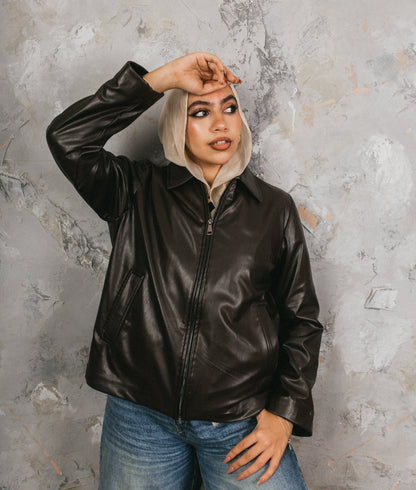 Brown Leather Jacket