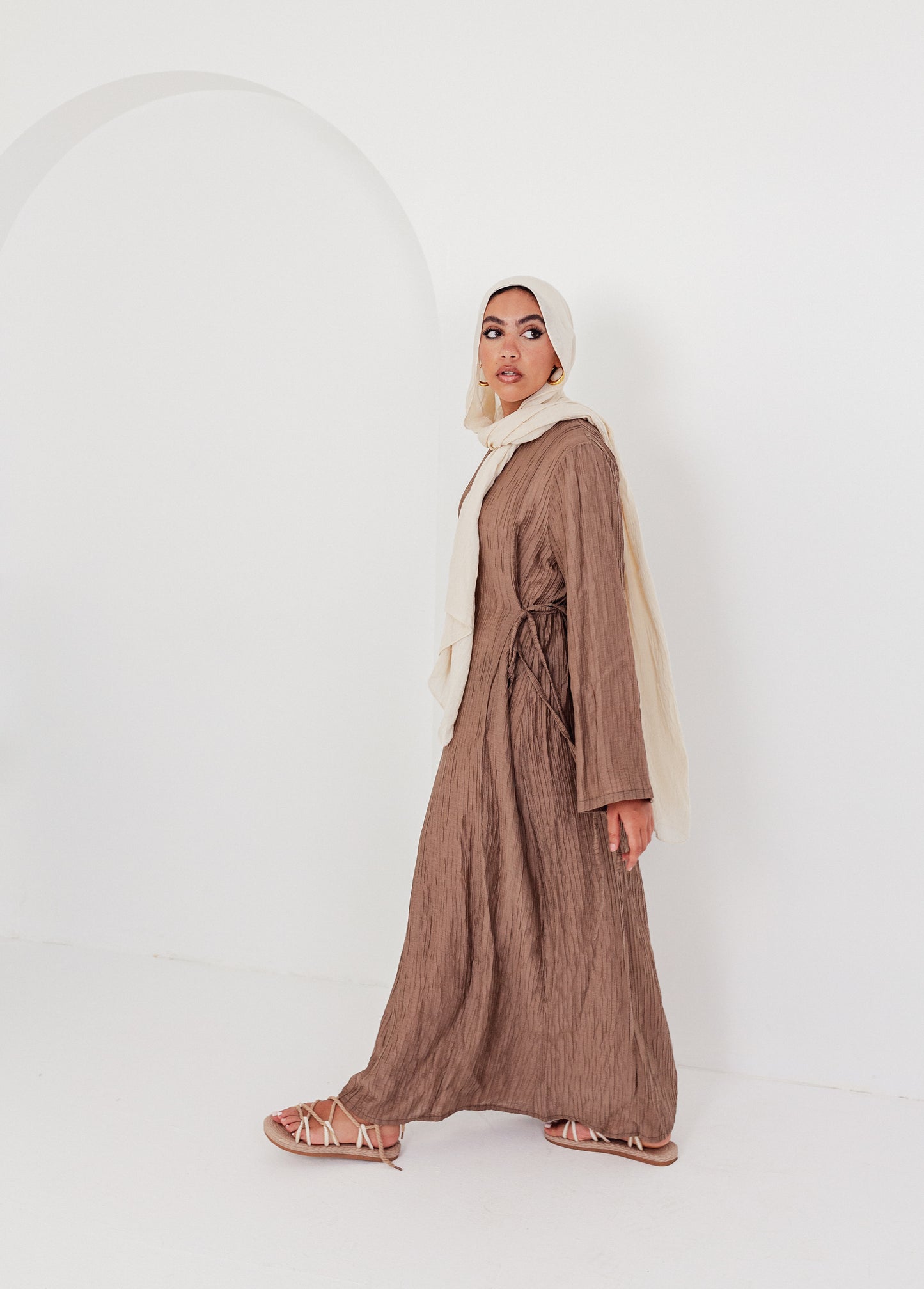 Brown Dress