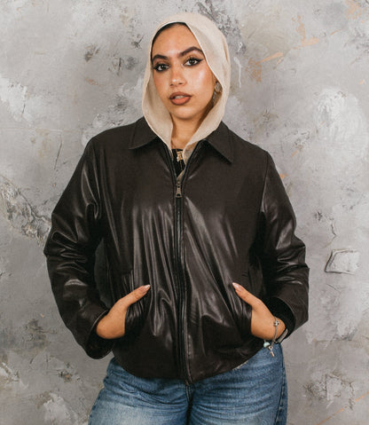 Brown Leather Jacket